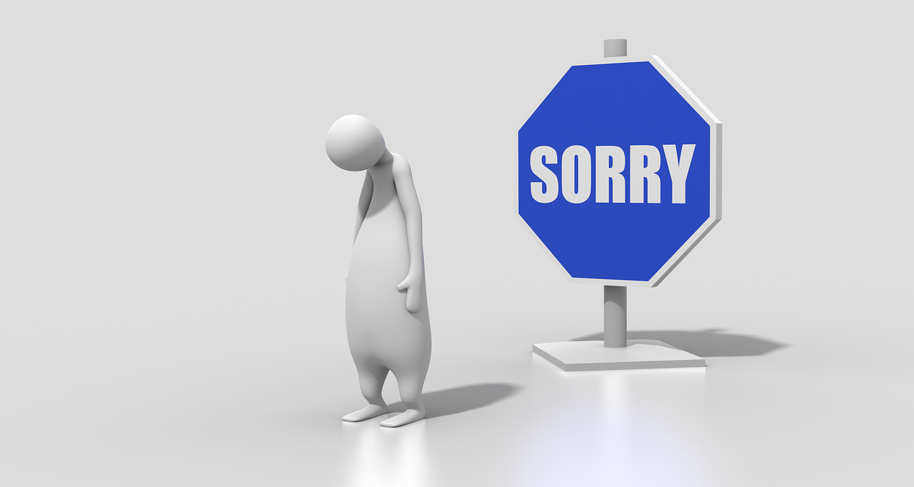 How can you express regret without using the word sorry?